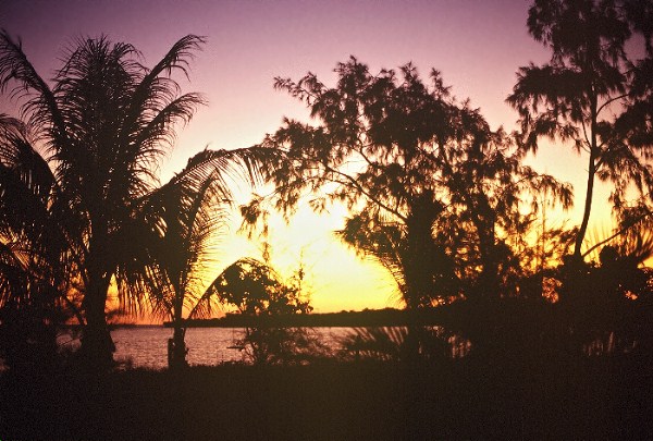 sunset.